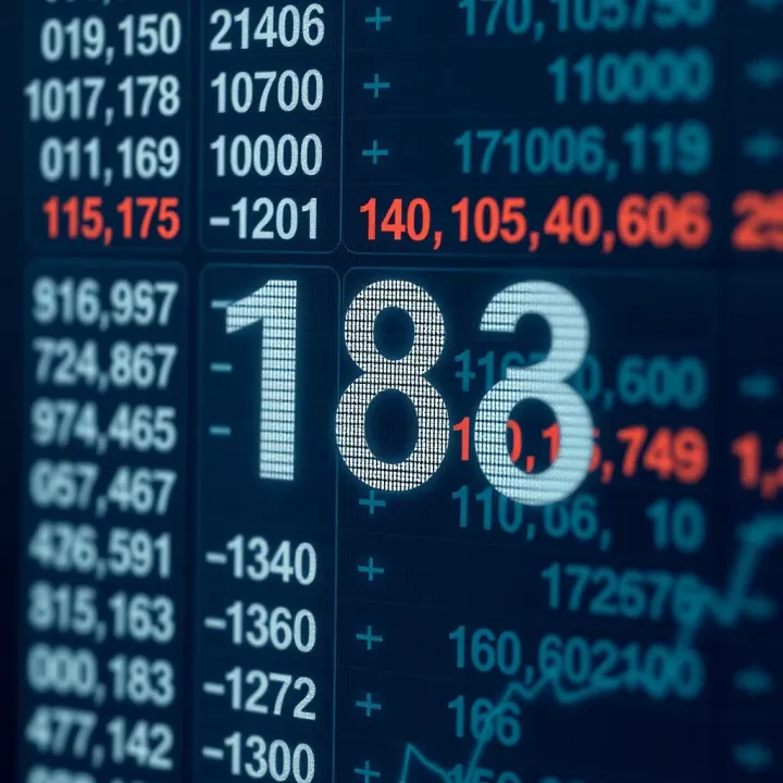 Visual representation of converting a binary number into its decimal equivalent using arithmetic calculations