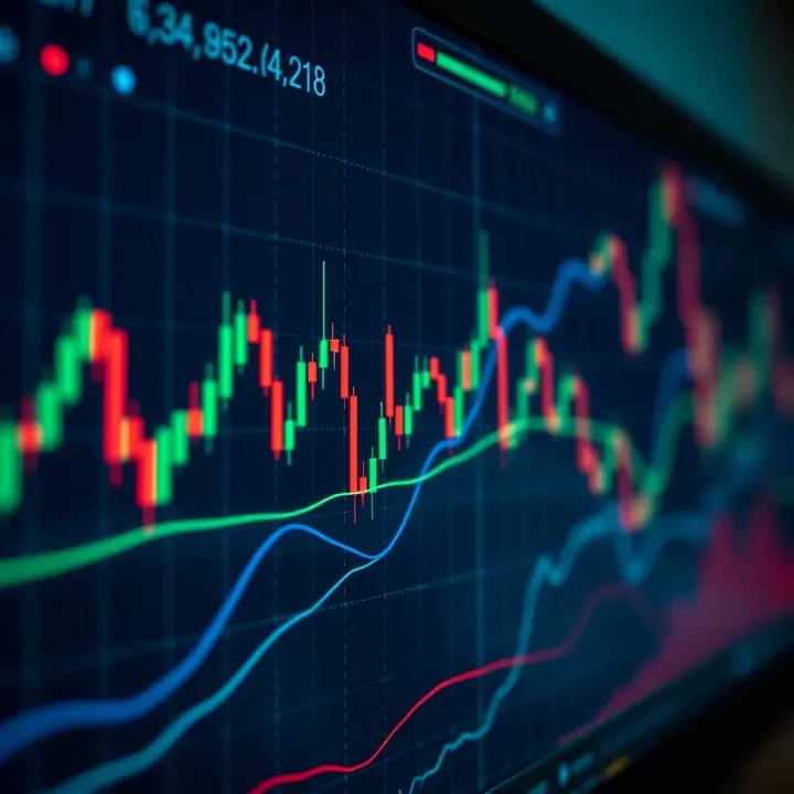 Chart showing various bullish candlestick patterns indicating potential upward trends