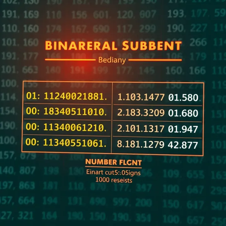 Binary and Decimal Number Systems Explained Diagram showing the relationship between binary and decimal number systems with example conversions