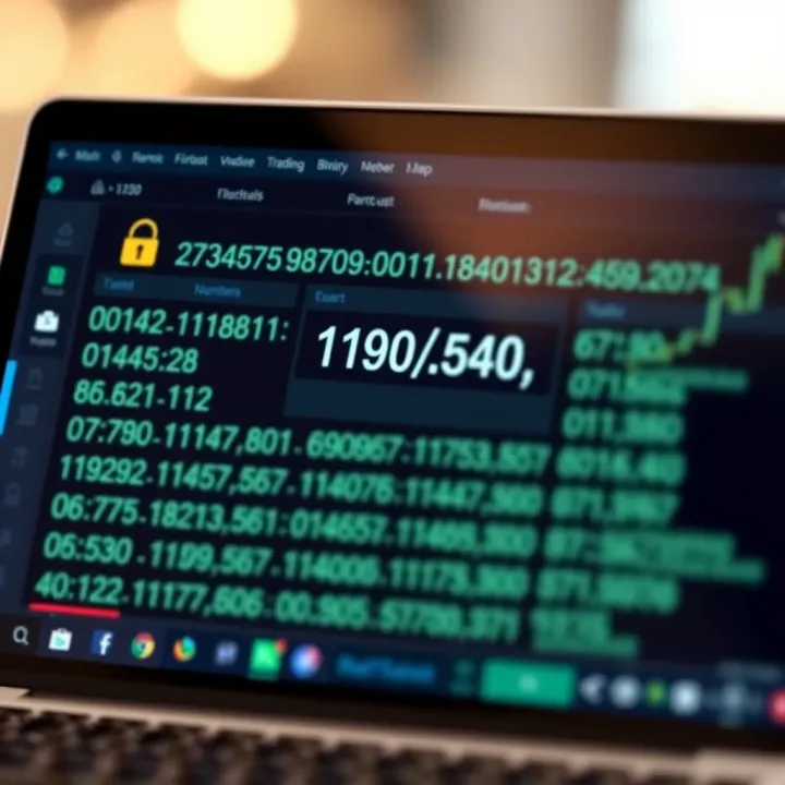 Screenshot of an online tool interface for converting binary numbers to hexadecimal format